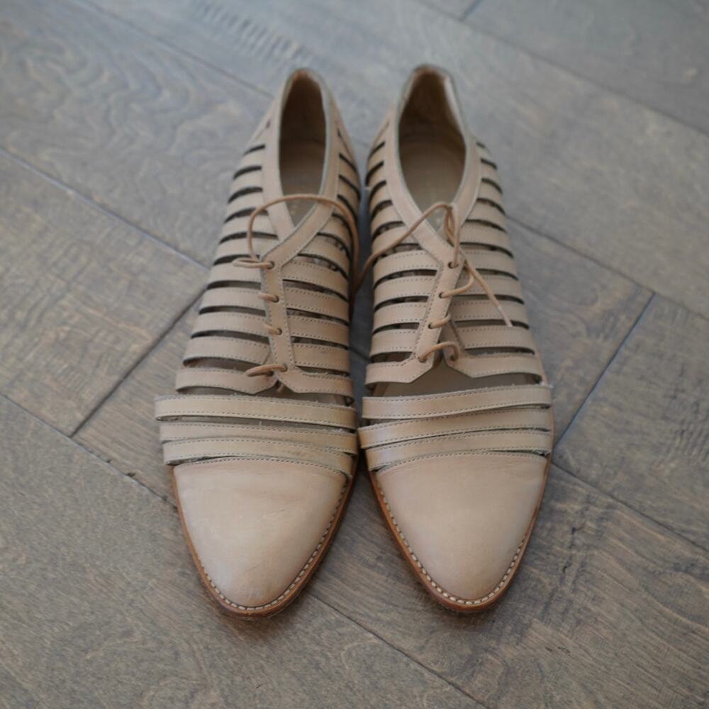 Loeffler Randall Fay Lace Up Oxfords Size 11